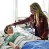 JARED GILMORE, JENNIFER MORRISON Emma (Jennifer Morrsion) hopes Henry recovers after her lack of faith leads to his hospitalization.