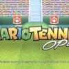 mario tennis open logo