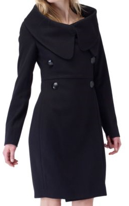Wool cashmere petal collar coat with belt $2,595 by Stella McCartney