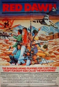 The original Red Dawn poster