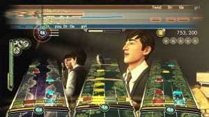 Three-part vocal harmony is part of what makes Beatles Rock Band different from all other music games