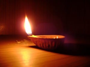 A Diwali lamp (Media credt/WikiMedia)