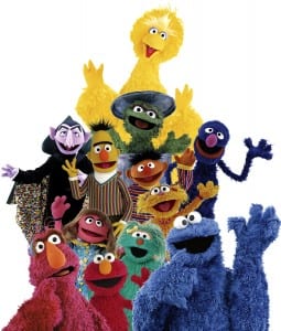 Sesame Street Muppets Group