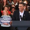 President Barack Obama addresses the crowd. (Steve Klise for Blast Magazine)