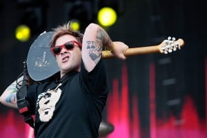 Ryan Hamilton performs on day 1 of the Barclaycard Wireless Festival at Hyde Park on July 2, 2010 in London. (WireImage)