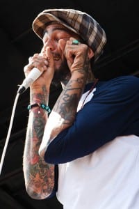 Travie McCoy performs in August (WireImage)