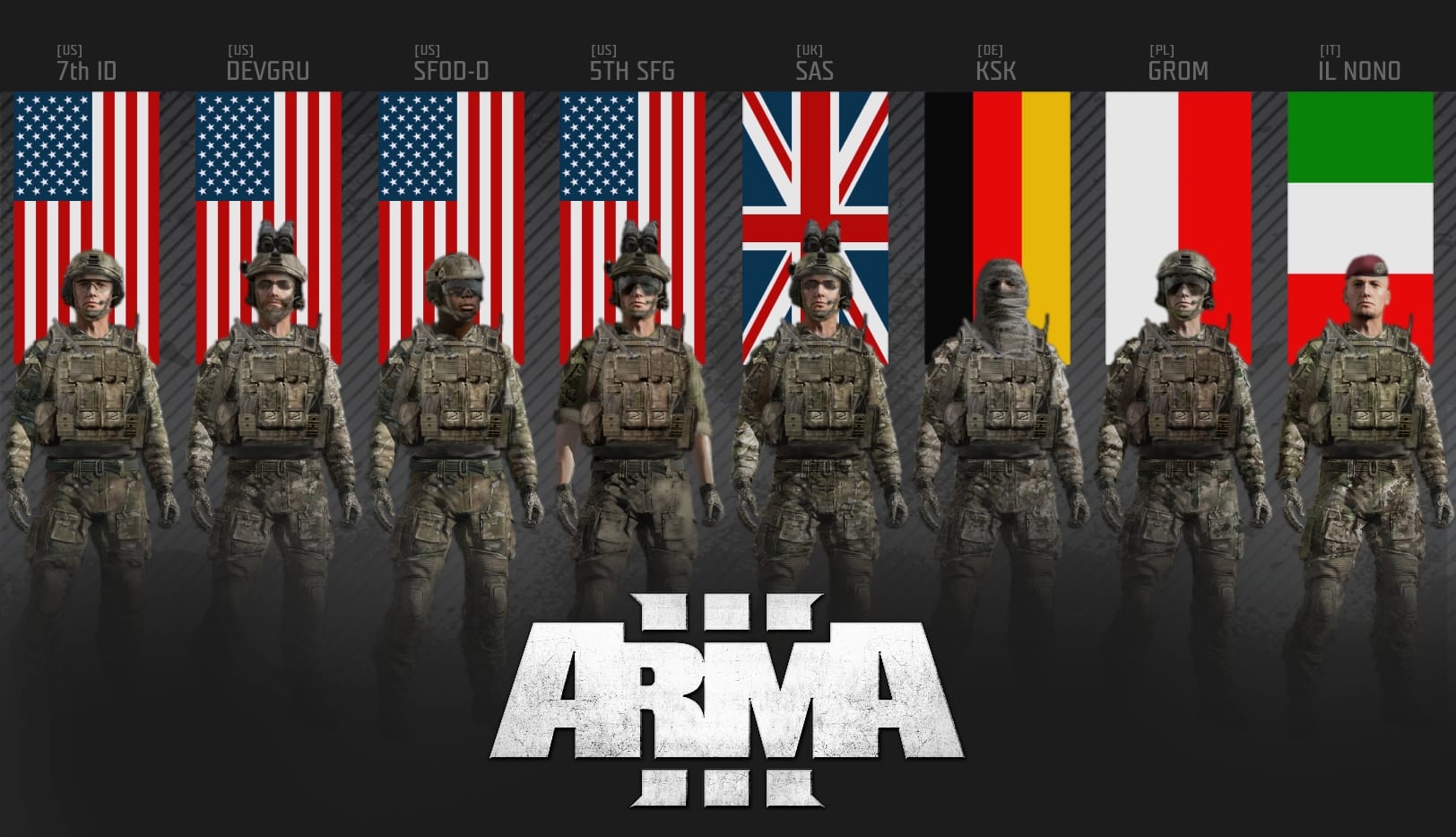 arma 3 us army units