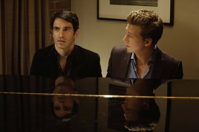 Josh Meyers guest stars as Mindy's new date, Adam, a singer/songwriter/prostitute.