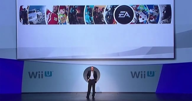 Then EA President John Riccitello promises an "unprecedented partnership" with EA and Nintendo at E3