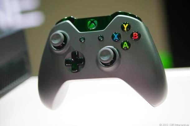 A closer look at the controller for the new Xbox One.