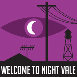 Welcome to Night Vale, or WTNV, is a podcast about the fictional town called Night Vale.  The narrator is the radio-host for the town, and voiced by Cecil Baldwin.The story is created by Joseph Fink and Jeffrey Cranor and it's a production of the company Commonplace Books.