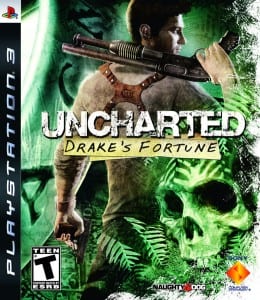Uncharted Cover Playstation 3 exclusive
