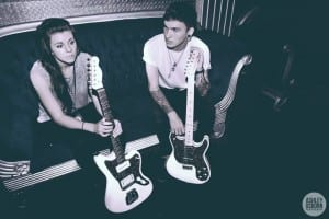 Lynn and Alex Babinski of PVRIS. Media credit to Ashley Osborn.