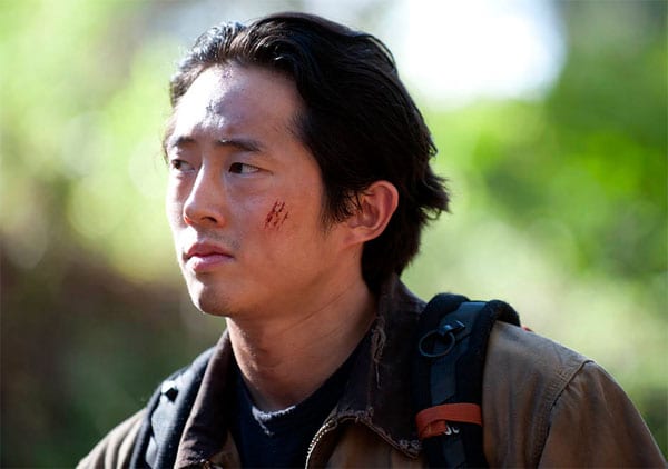 Glenn (Steven Yeun) takes center stage for part of this week's episode of The Walking Dead