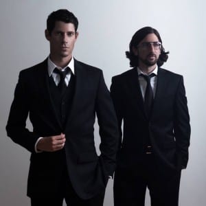 Dominic Lalli, left, and Jeremy Salken, right, of Big Gigantic