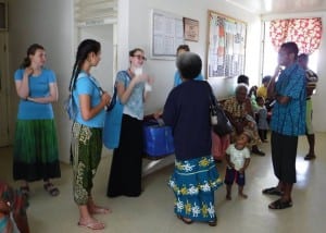 Sea Mercy team meets with local health care workers once the NCD (Non-Communicable Diseases) awareness months ended. 